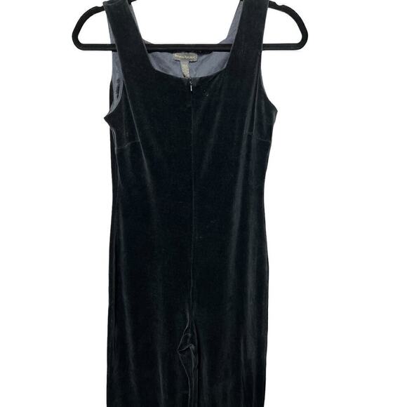 Banana Republic Dark Green Velvet Jumpsuit / Size-Small - Picture 1 of 9
